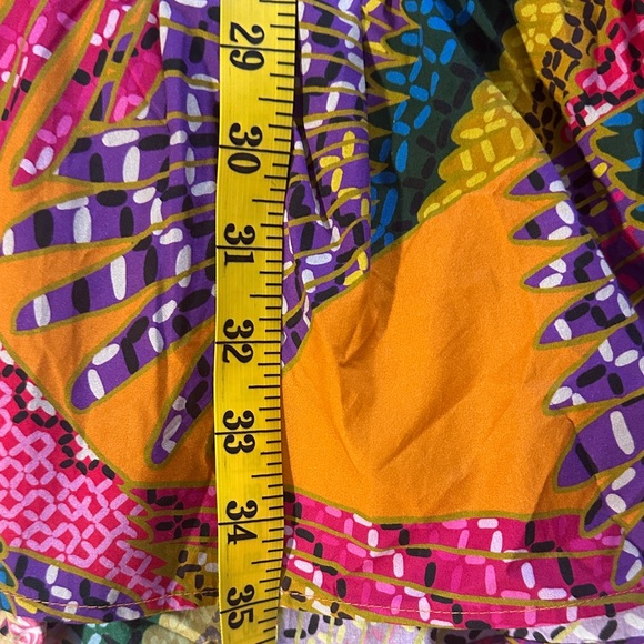 FARM Rio Beaded Macaws Mini Belted Dress Vibrant Tropical Resortwear Large NWT - Picture 9 of 11